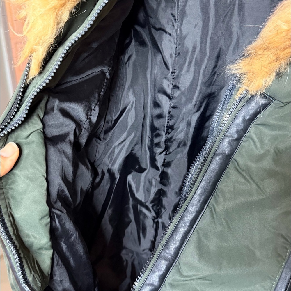 Canada weather gear warm Ski & Snow parka Jacket with faux Fur Trim-SZ-small - Picture 10 of 10